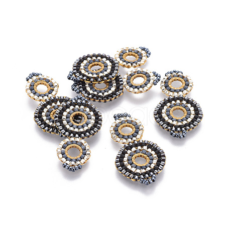 MIYUKI & TOHO Handmade Japanese Seed Beads Links SEED-A027-G16-1