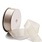 20 Yards Polyester Ribbon, for Gift Wrapping, Beige, 1 inch(25mm), about 20.00 Yards(18.29m)/Roll