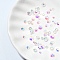 Glass Rhinestone Flat Back Cabochons, Back Plated, Faceted, Half Round, Crystal Aurum, 1.5~4x1~1.5mm