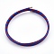 3-Loop Magnetic Cord Wrap Bracelets, Blue, 20.15 inch(51.2cm), 2mm