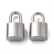 Tarnish Resistant 304 Stainless Steel Charms, Padlock, Stainless Steel Color, 14x8x5mm, Hole: 4.5~5.5x3mm