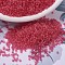 MIYUKI Delica Beads, Cylinder, Japanese Seed Beads, 11/0, (DB0780) Dyed Semi-Frosted Transparent Bubble Gum Pink, 1.3x1.6mm, Hole: 0.8mm, about 20000pcs/bag, 100g/bag