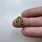 Tibetan Style Alloy Beads, Tassel Fork Linker, Mixed Shapes, Antique Golden, 12x11mm, Hole: 2mm, about 303pcs/500g