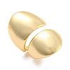 Real 14K Gold Plated Brass Cuff Earrings EJEW-M232-02B-G-1