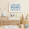 PET Hollow Out Drawing Painting Stencils DIY-WH0421-0060-5