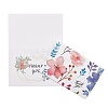 Paper Thank You Card DIY-WH0184-28B-3