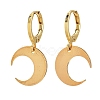 Brass Huggie Hoop Earrings Sets EJEW-JE04217-4