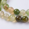 Natural Agate Beads Strands G-G583-8mm-M-3