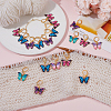 SUNNYCLUE DIY Butterfly Pendant Decoration Making Kit DIY-SC0021-26-4