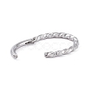 Twisted Ring Hoop Earrings for Girl Women STAS-D453-01P-03-2