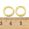 Brass Hoop Earrings EJEW-L211-14G-3