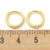 Brass Hoop Earrings EJEW-L211-14G-3