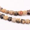 Natural Crazy Agate Beads Strands G-J365-09-3