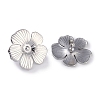 Non-Tarnish 304 Stainless Steel Stud Earrings for Women EJEW-L283-019P-2