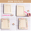 Olycraft DIY Chips Shell Mosaic Photo Frame Making Kit DIY-OC0004-47-4