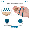  1 Strand Natural Apatite Beads Strands G-NB0004-74-2