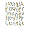 Shining Laser Ribbon Nail Decals Stickers MRMJ-R112-Z-D4300-03-1