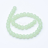 Imitation Jade Glass Beads Strands EGLA-E045-C05-2