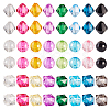 Pandahall 640Pcs 24 Styles Transparent Acrylic Beads TACR-TA0001-24-2