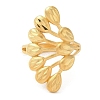 Light Gold Brass Adjustable Rings for Women RJEW-A022-01D-1