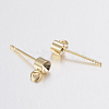 304 Stainless Steel Stud Earring Settings X-STAS-H436-23-2