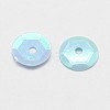 Plastic Paillette Beads X-PVC-A002-4mm-03-2