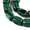 Synthetic Malachite Beads Strands G-T138-94-3