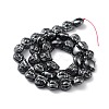 Synthetic Non-Magnetic Hematite Beads Strands G-H303-B08-2
