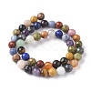 Natural Mixed Gemstone Beads Strands G-F668-28-8mm-2