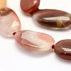 Natural South Red Agate Beads Strands G-E395-07A-3