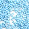 Baking Paint Glass Seed Beads SEED-A032-02L-3