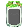 Bottle Shape Composite Material Clear Window Ziplock Mylar Bag PAAG-PW0001-076C-04-1