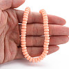 Handmade Polymer Clay Beads Strands CLAY-N008-35-6