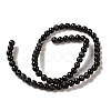 Synthetic Silver Line Coal Quartz Beads Strands G-Q161-A01-02-2