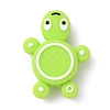 Tortoise Silicone Beads SIL-WH0002-81E-1