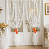 Handmade Macrame Leaf Curtain Tiebacks AJEW-WH0258-856B-6