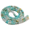 Natural Flower Amazonite Beads Strands G-A097-B02-02-2