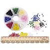 Mixed 6/0 Round Glass Seed Beads SEED-PH0001-05F-4