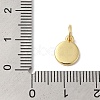 Real 18K Gold Plated Brass Enamel Charms KK-L216-001G-G-4