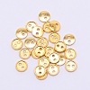 Alloy Mini Buttons PALLOY-WH0076-49B-G-1