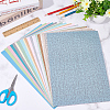 Olycraft 19 sheets 19 colors PVC Self-Adhesive Wall Stickers DIY-OC0010-69-4