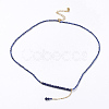 Natural Lapis Lazuli Pendant Necklaces NJEW-K108-17-01-1