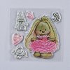 Cartoon Silicone Stamps DIY-K018-C05-1