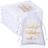 Thank you Organza Gift Bags with Drawstring PW-WG7ECC6-01-1