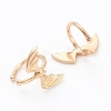 Brass Cuff Earrings for Halloween EJEW-L257-01C-2