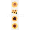 Sunflower Theme Paper Stickers DIY-L051-001-5