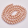 Glass Pearl Beads Strands HY-10D-B48-1