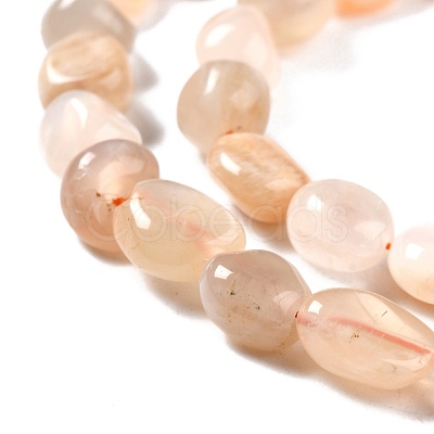 Natural Multi-Moonstone Beads Strands G-G018-07-1