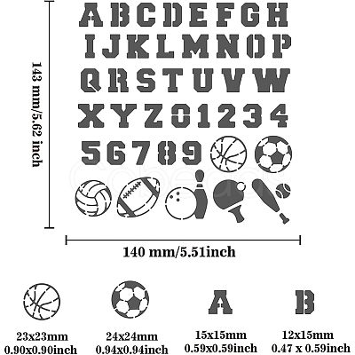 Stainless Steel Cutting Dies Stencils DIY-WH0279-112-1