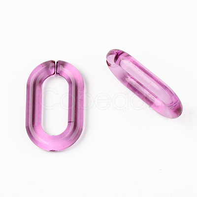 Transparent Acrylic Linking Rings OACR-T024-02-J-1